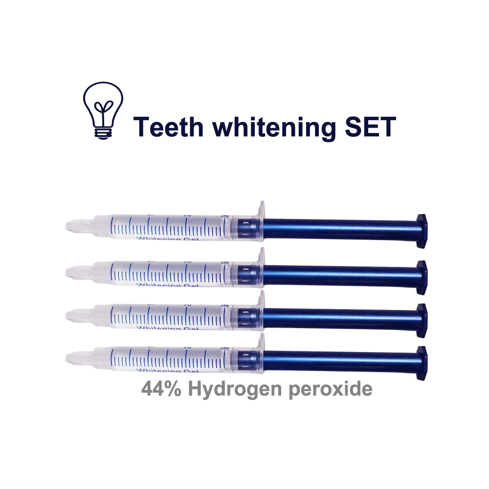 Teeth Whitening Kit Professional Peroxide 44% Dental Bleaching System Oral Gel Kit Tooth Whitener Dental Equipment Bright