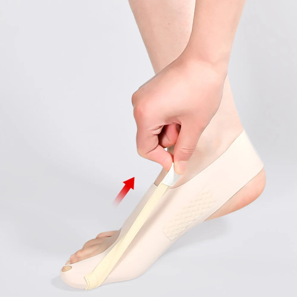 1PC Big Toe Bunion Corrector Adjustable Orthopedic Socks Toes Separator Pain Relief Hallux Valgus Feet Protector Foot Care Tools