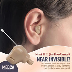 Hearing Aids for the Deafness, Professional Sound Amplifier, Hearing Aid for the Elderly Loss, Household Health Monitors,Beauty