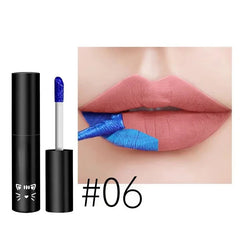 5 Color Peel Off Lip Liner Tattoo Lipgloss Waterproof Long Lasting Matte Lip Ink Lip Tint Sexy Red Brown Contour Lipliner Makeup