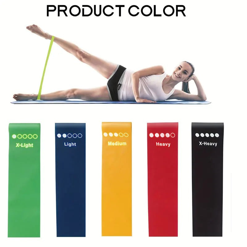 TPE Resistance Bands Fitness Set Rubber Loop Bands Strength Training Workout Expander Yoga Gym Equipment Elastic Rubber Loop