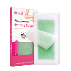 RUOALL Hair Removal Wax Strips 6pcs/40pcs Suitable for The Whole Body Four Flavor Types Hair Removal Wax Strip DoubleSided